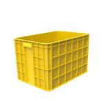 Thùng nhựa đặc HA026(8T đặc) kích thước 610x420x390mm