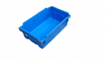 Thùng nhựa đặc A2 kích thước 610x380x203mm có quai sắt
