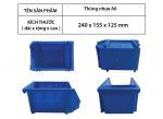 Khay nhựa A6(Khay linh kiện A6) kích thước 240x155x125mm
